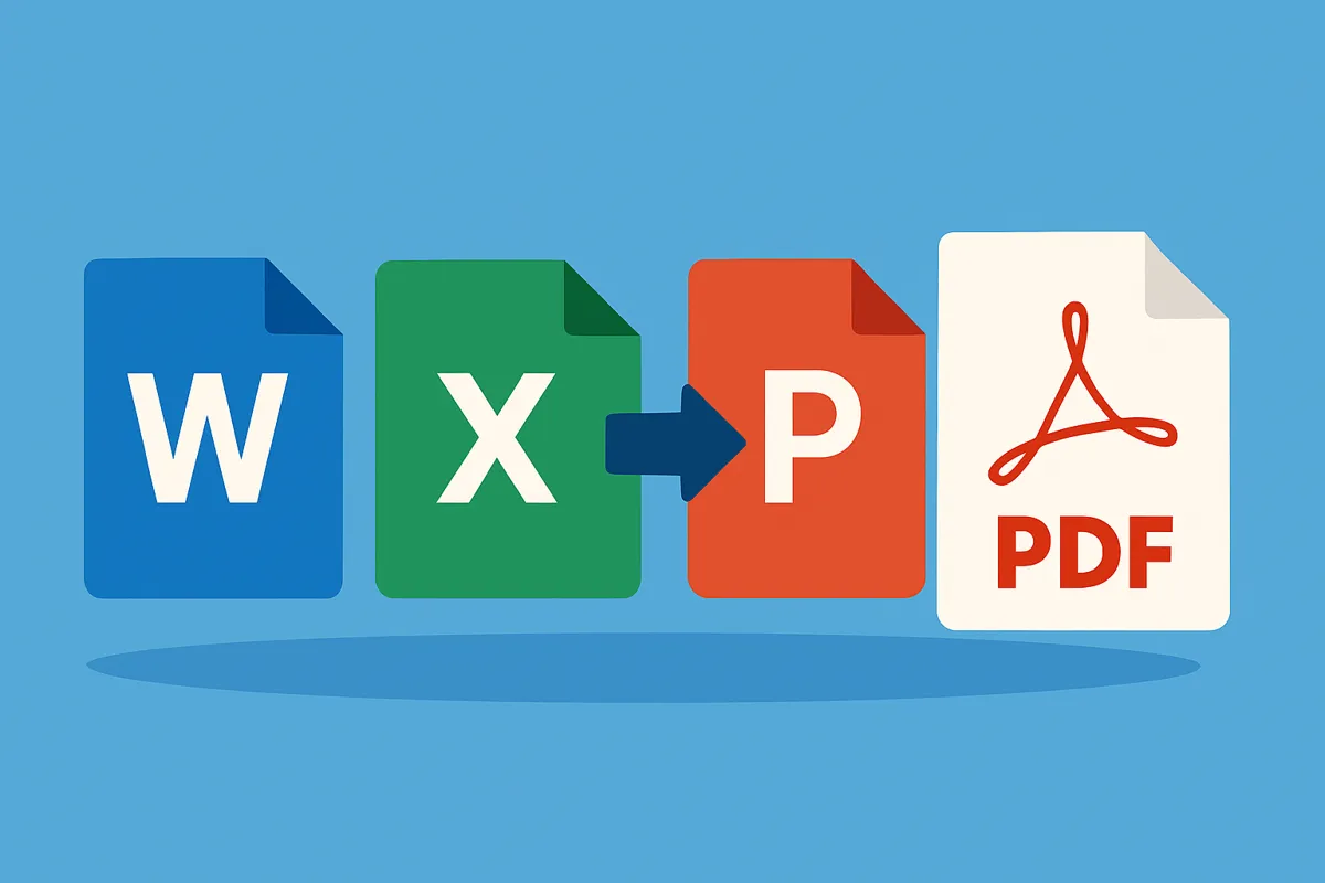 How to Convert Word, Excel, and PowerPoint to PDF for Free